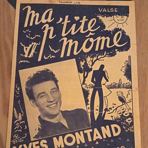 Yves montand partition - yves,