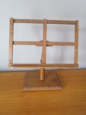 Antique Wooden Lutrin Stand Folding Stand to Place