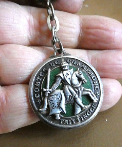 Ancien porte clé métal