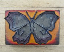 ancien tampon encreur en bois