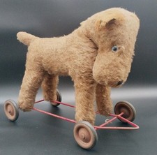 Peluche ancienne à tirer FOX