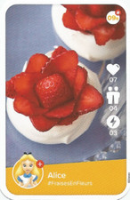 CARTE CARREFOUR 2023. CUISINONS EN FAMILLE. ALICE #FRAISESENFLEURS 09B     #CKDB