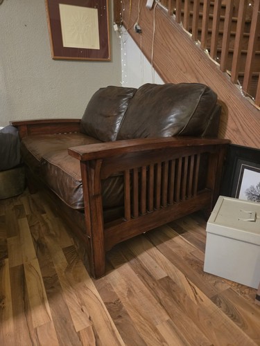 Flexsteel mission style oak - flexsteel,