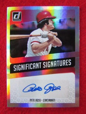 2025 SALE 2018 Donruss Pete Rose Autograph Silver Foil eb 1/1 SIG-PR #14 C414