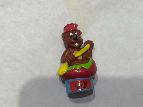 Figurine huron indien canoe - huron,
