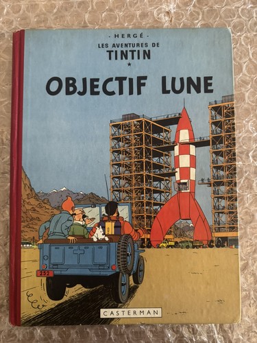 Tintin objectif lune - lune,