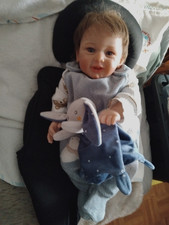 bébé reborn souriant Léo