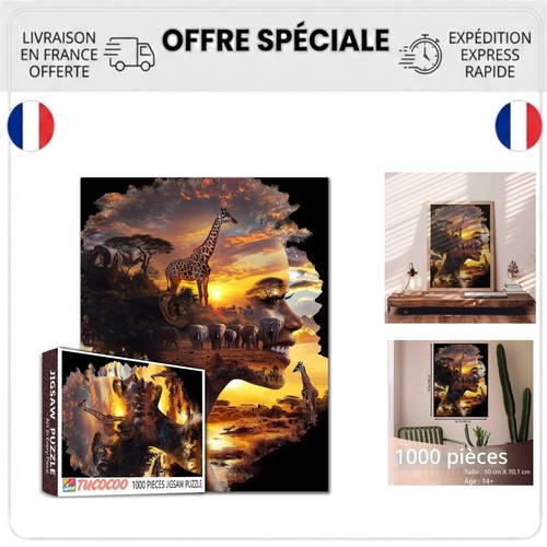 Puzzle 1000 pièces adultes - 1000,