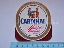 CARDINAL BEER special beer old label old label vintage 