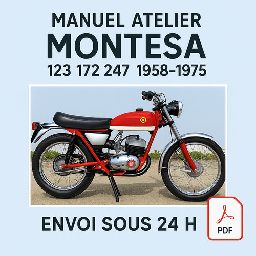 Manuel atelier montesa 123 172 - montesa,
