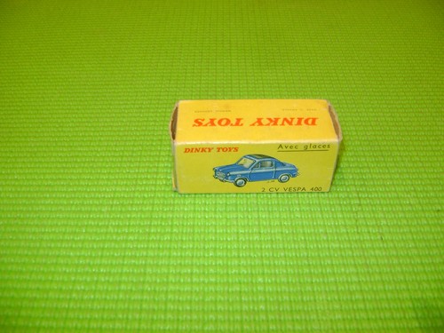 Dinky toys 529 2cv - 2cv, vespa