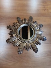 Miroir Soleil Tour En Résine Made In Italy Vintage Diam. 41cm