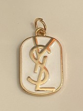 YSL Zipper Pull Button Charm
