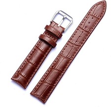 Bracelet Montre en cuir véritable Haut de Gamme luxe Homme/Femme poignet neuf Fr