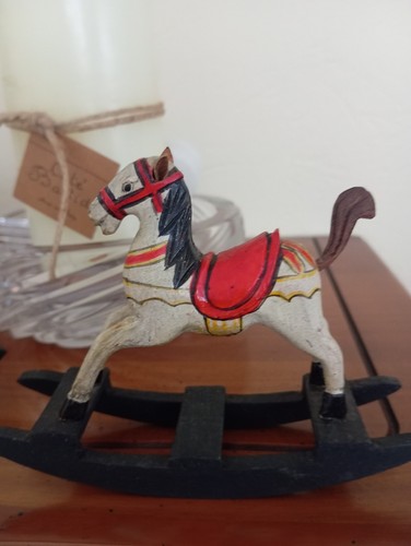 Cheval bascule bois 6 - bascule, en