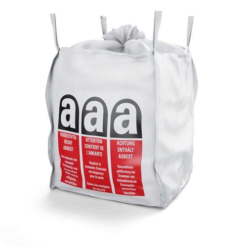 Sac big bag 1000kg amiante - bag,