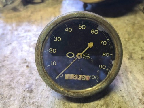 Compteur fond noir auto - compteur, os