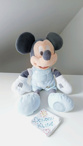Peluche doudou mickey souris - peluche/doudou,