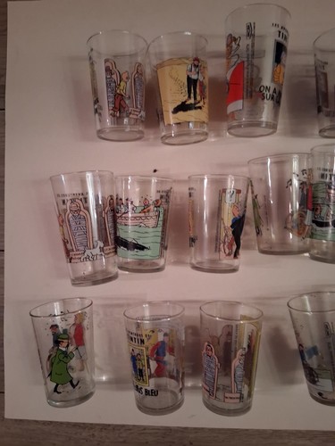 Verres tintin lot 17 - de,
