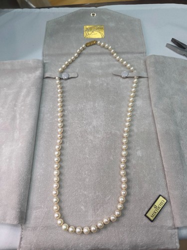 Vintage 18k yellow gold - , 24"