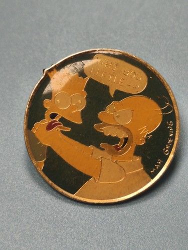 Vintage pin les simpsons - vintage,