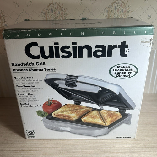 New cuisinart sw2 sandwich - new,