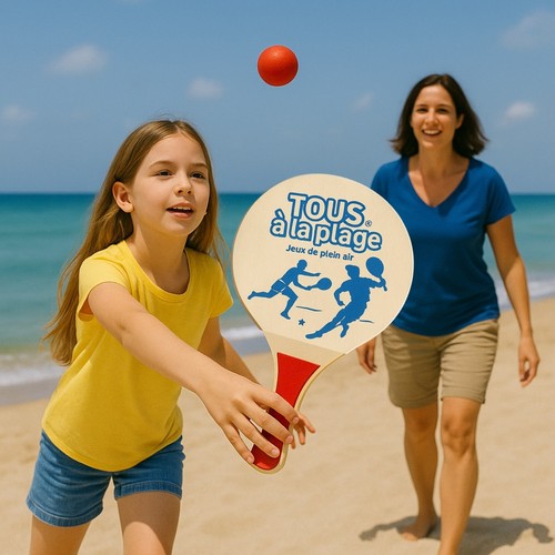 Set raquettes de plage - de,