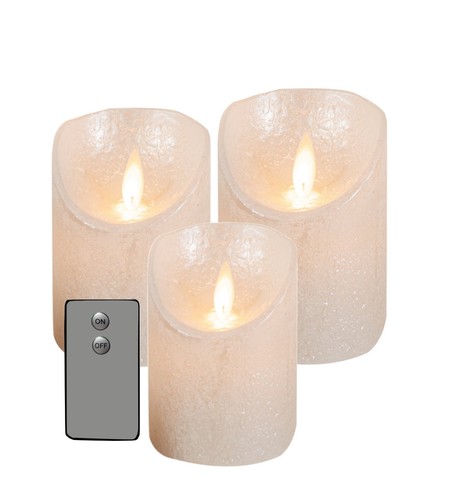 Lot bougies led cire - de,