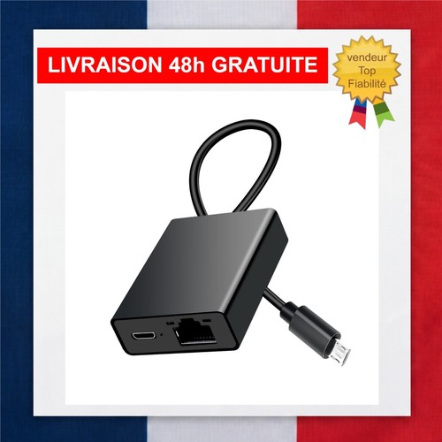 Adaptateur ethernet micro - ethernet, usb