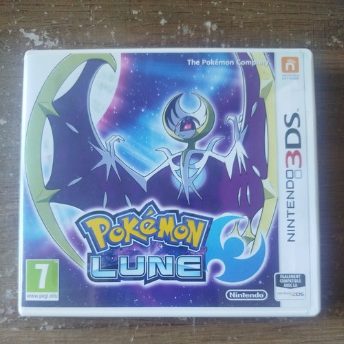 Pokémon lune nintendo - pokémon, 3ds