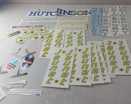 Lot anciens autocollants - lot, d'anciens