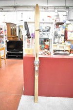 Ski En Bois Vintage Dolomit