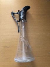 Carafe ou aiguière en verre
