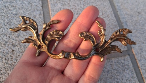 Old bronze brass furniture - or,