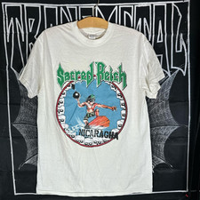 Vtg Surf Nicaragua Sacred Reich Gift For Friends White S-5XL Shirt TT621