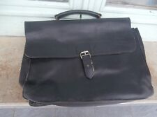 Serviette de Bureau Cuir Sac écolier ancien Sacoche à Documents ....