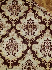 Paire De Tissus Velour De