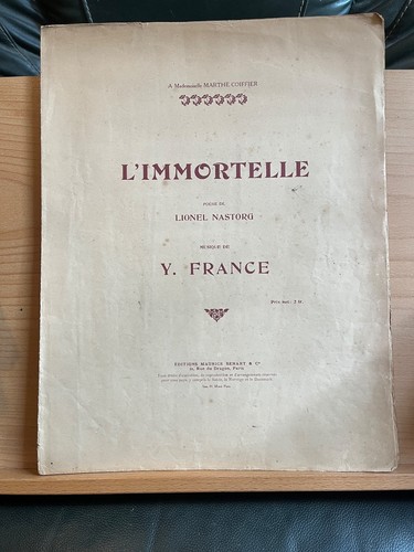 France l immortelle - y., l'immortelle
