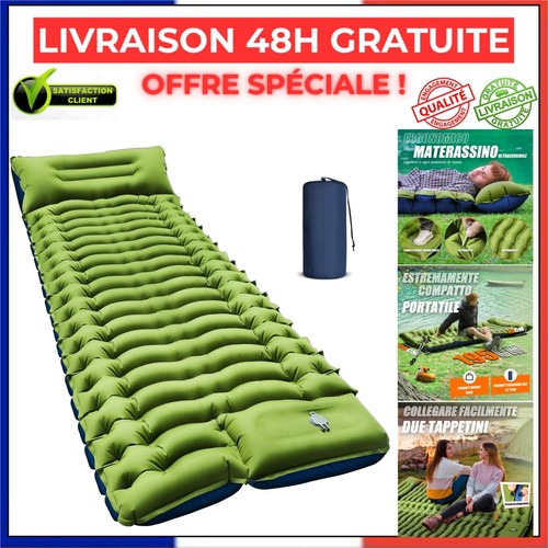 Matelas camping gonflable