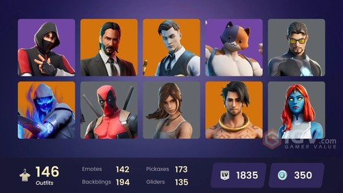 146 skins ikonik master - 146, |