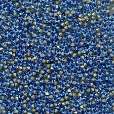 1028 PP26 SA *** 100 strass Swarovski fond conique PP26 (3,4)mm) SAPPHIRE