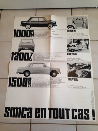 Ancien dépliant brochure - ancien,
