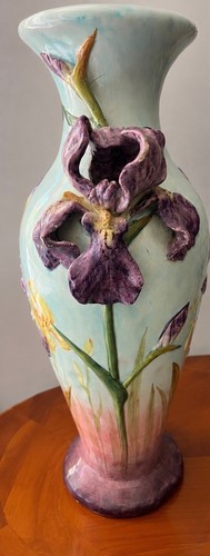 Vase delphin massier - valauris,
