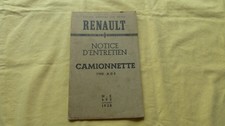 RENAULT Camionnette type AGS -