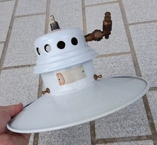 Antique BRE OLD enamelled gas lamp, gas lamp N 2
