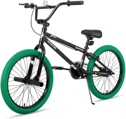Bmx enfant pouces noir vert - enfant,