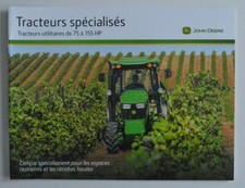 JOHN DEERE Tracteurs Spécialisés 75 / 115HP 2016 dealer brochure - French Canada