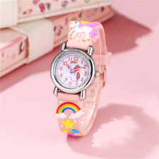 Montre Enfants Licorne en Silicone Type Coloré Caoutchouc Fille Garçons