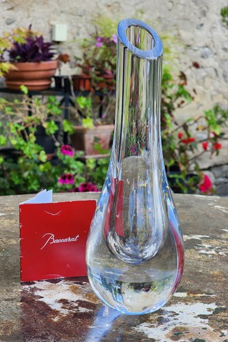 Baccarat vase soliflore - vase,