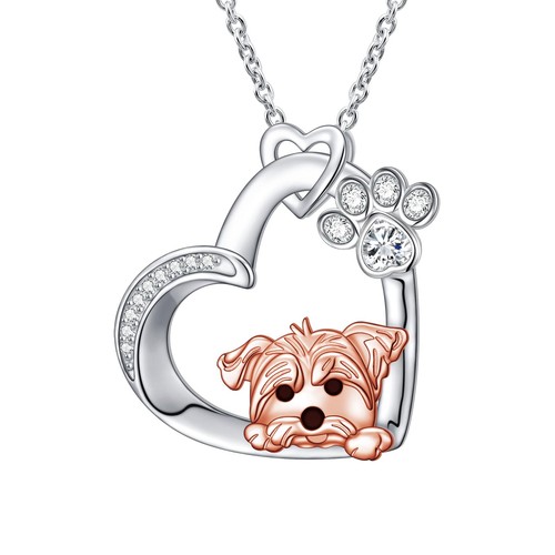Collier yorkie chiot chien - collier,